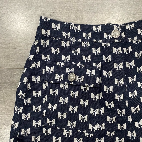 Maje Ionala Bow Jacquard Shorts - Picture 6 of 6